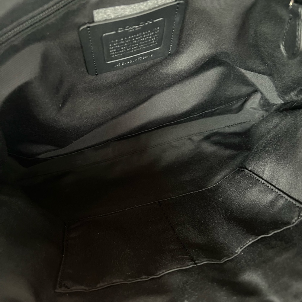 COACH BECKETT PORTFOLIO BRIEF IN SIGNATURE LEATHER - Picture 6 of 10